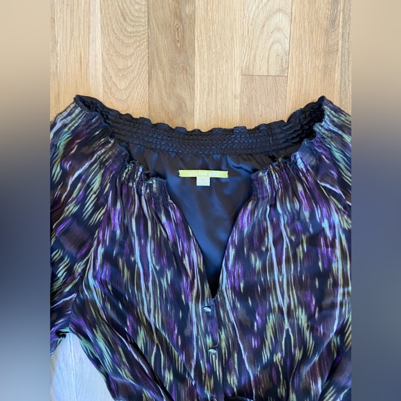 Gianni Bini button front dress with tie belt sz M - Picture 11 of 11